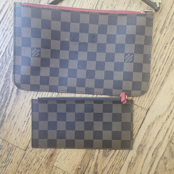 Checkered Brown Designer Handbag Set - Picture 11 of 13